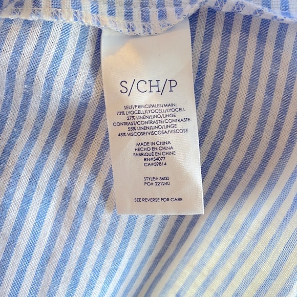 Cabi Ruffle Neck Top - Picture 4 of 6